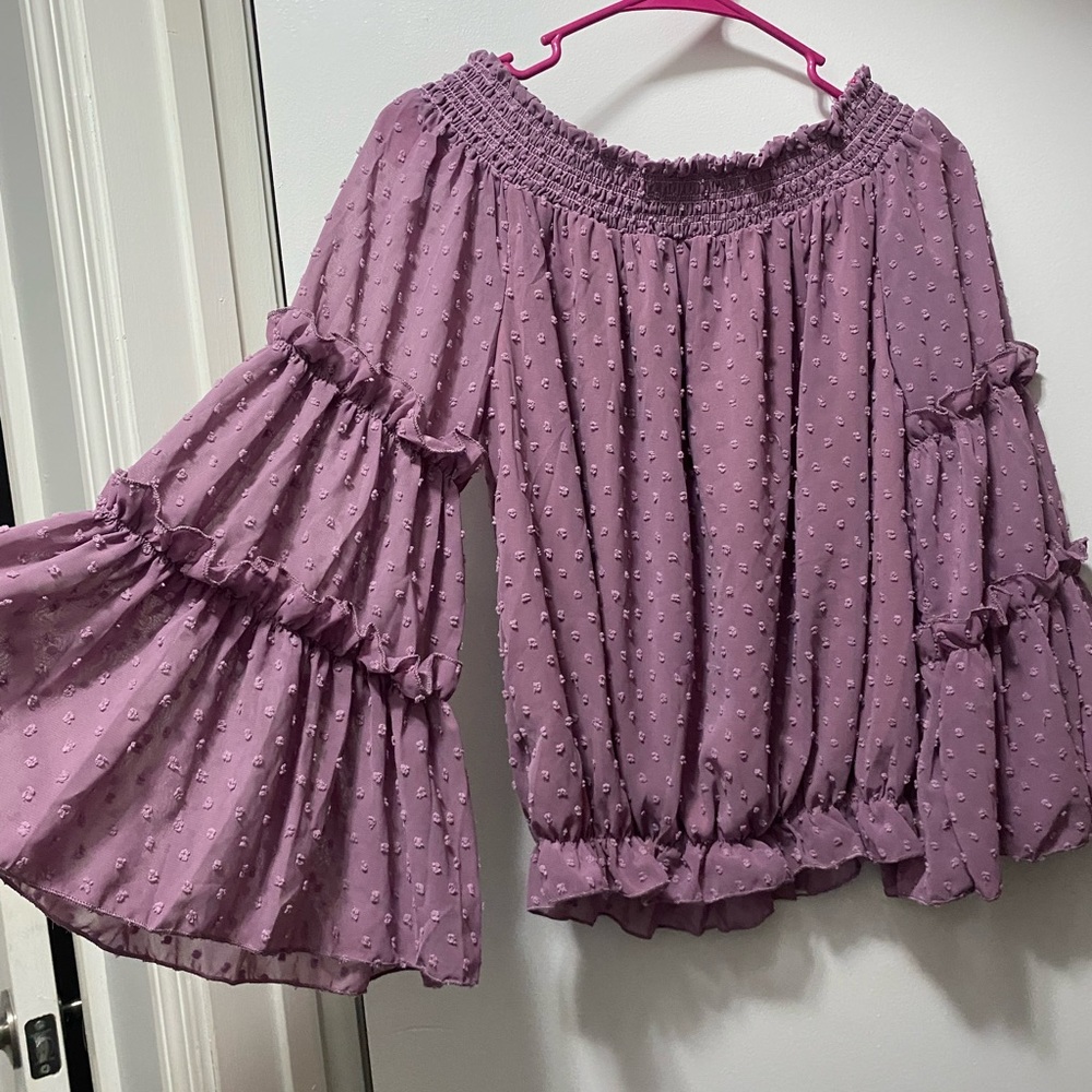 Off shoulder blouse
